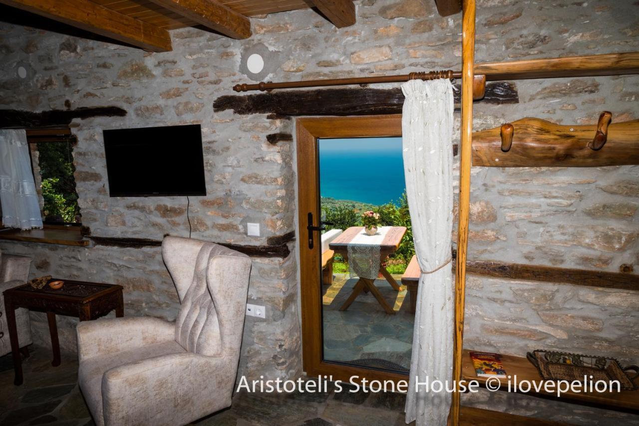 Aristoteli'S Stone House Makrirrákhi Екстериор снимка