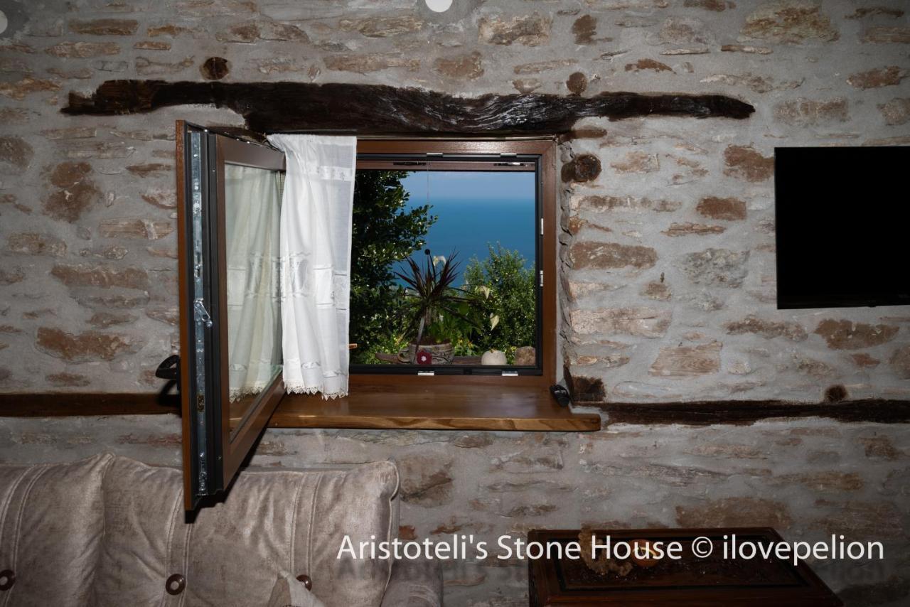 Aristoteli'S Stone House Makrirrákhi Екстериор снимка