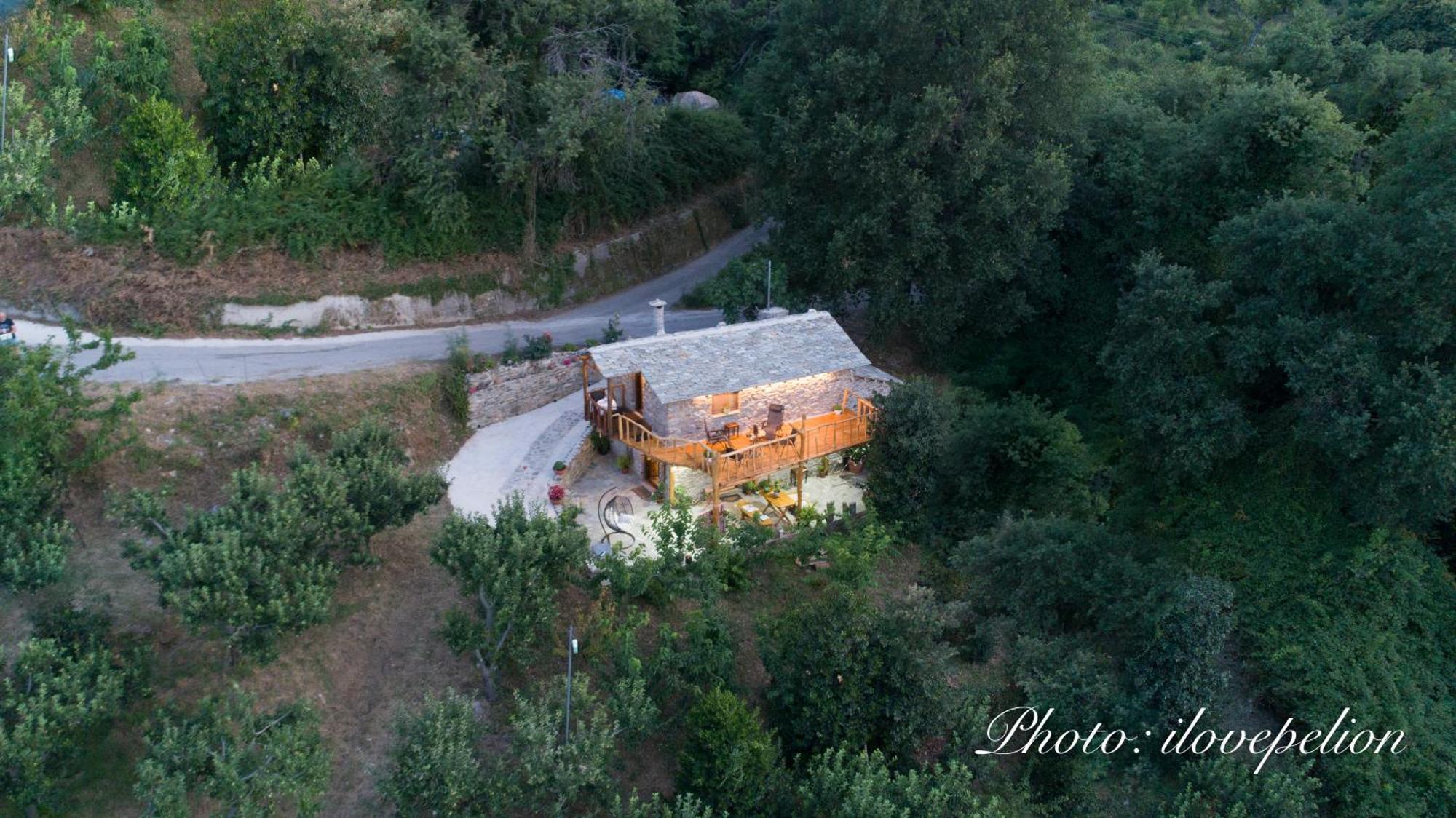 Aristoteli'S Stone House Makrirrákhi Екстериор снимка